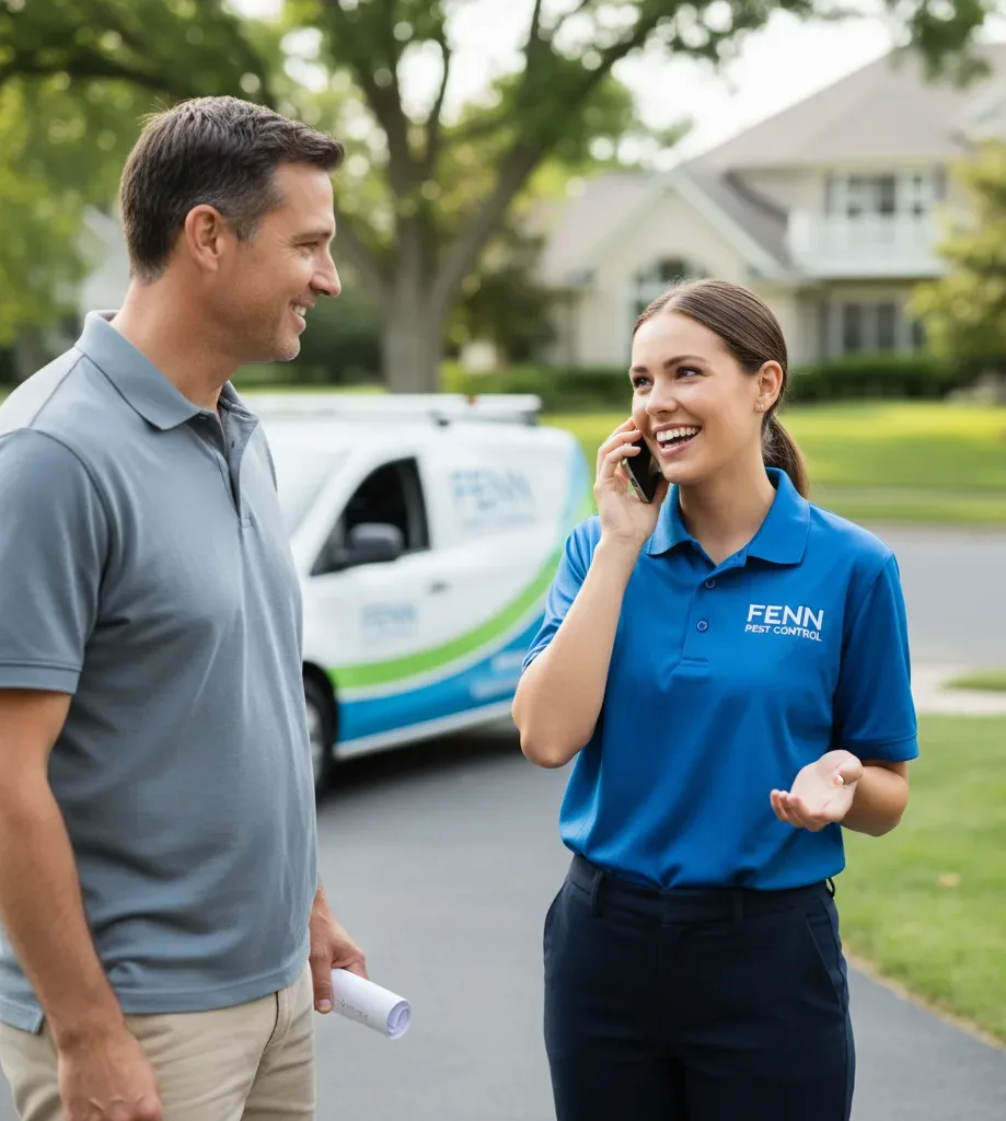 Fenn Pest Control customer support in Harpursville